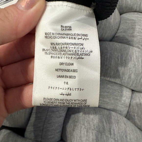 Herve Leger cropped black leggings size extra small - Picture 6 of 14